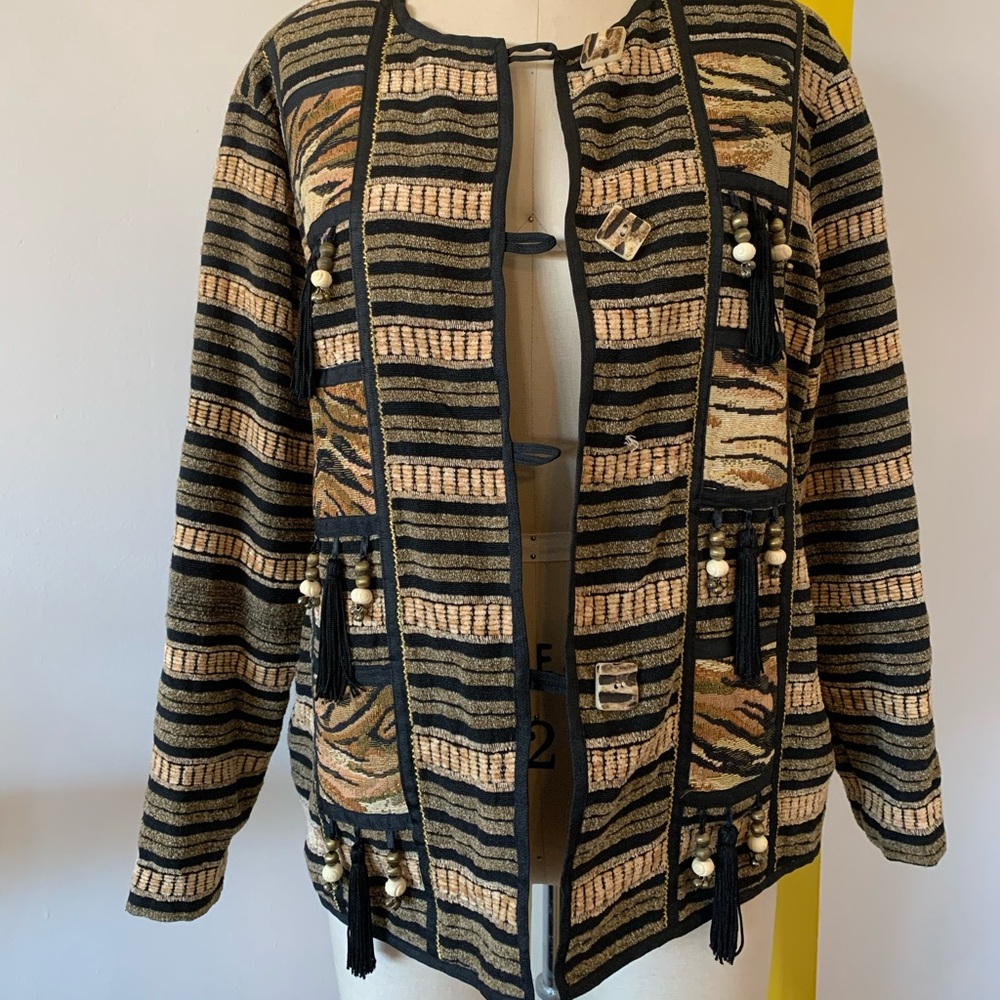 Vintage RARE find! Animal print jacket